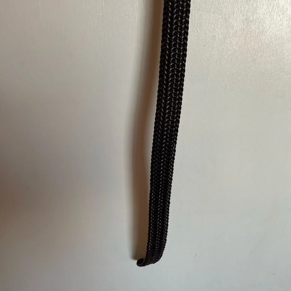 Steve and Barry Braided Faux Leather Belt - Size 34